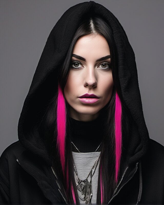 AI-generated portrait of Kira, a fictional character