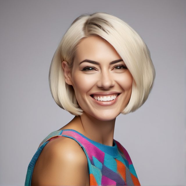 AI-generated portrait of Nova, a fictional character